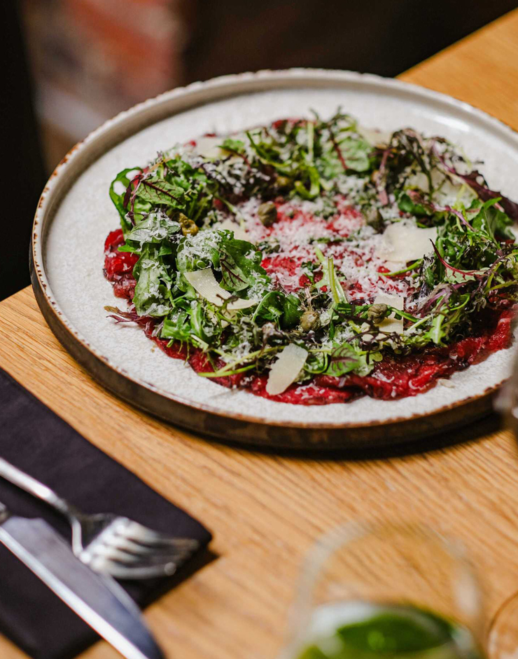 SMOKED BEEF CARPACCIO