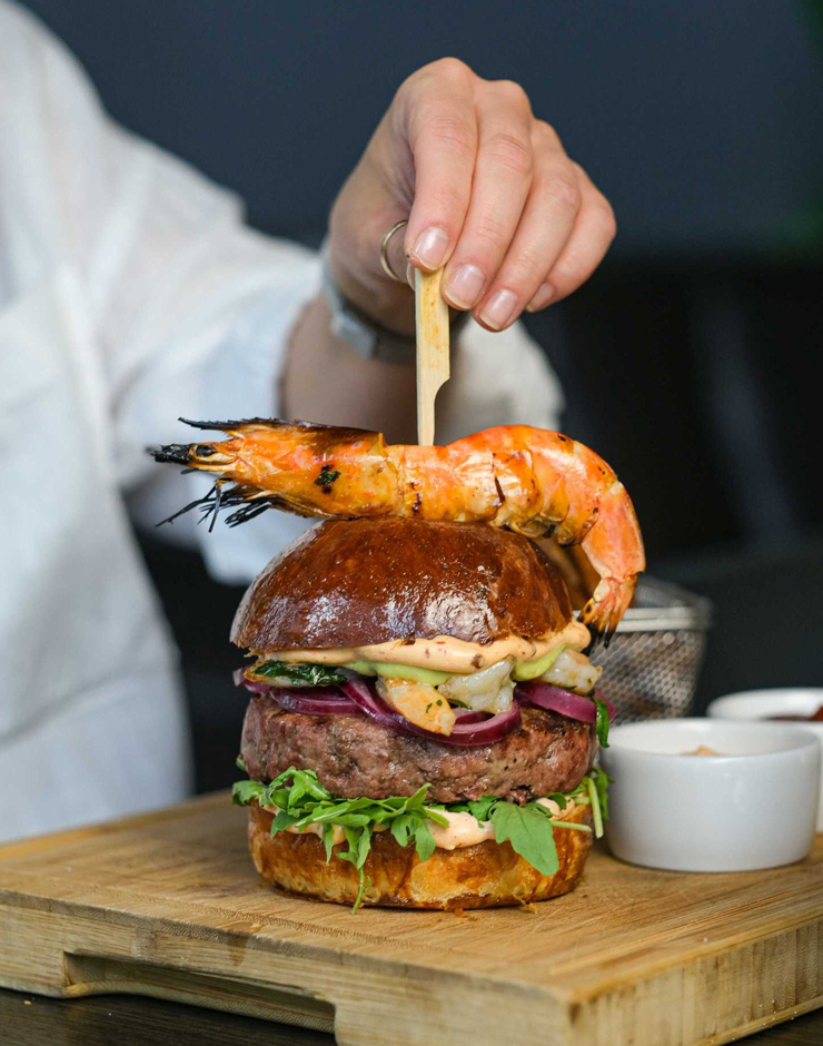 SURF & TURF BURGER